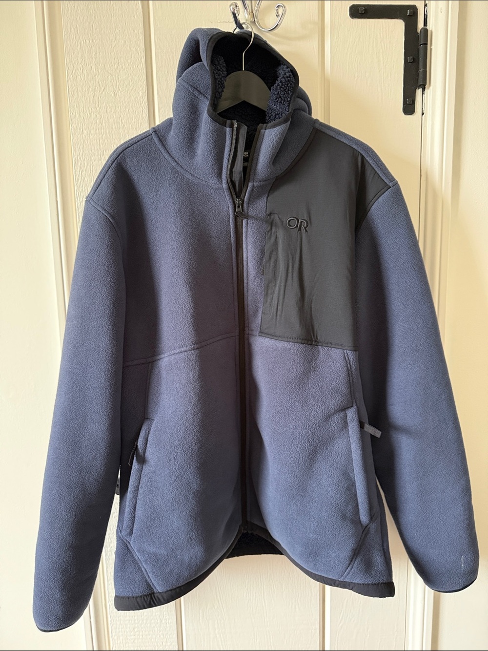 Men’s Outdoor Research Hooded Fleece Jacket XL
